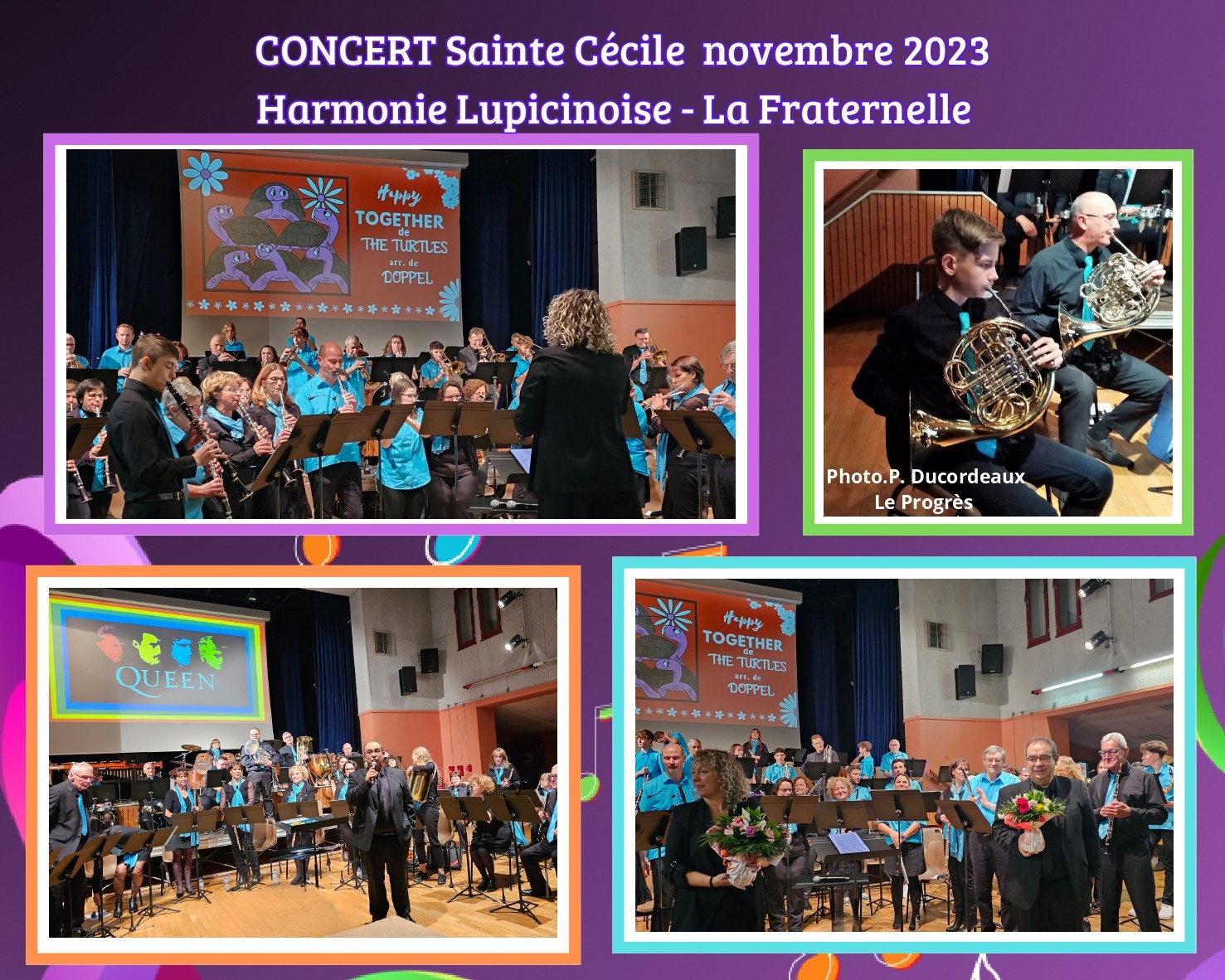 Concert de Sainte Cécile 25 novembre 2023